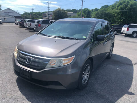 2011 Honda Odyssey for sale at J & J Autoville Inc. in Roanoke VA