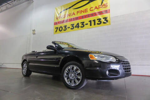 2004 Chrysler Sebring for sale at Virginia Fine Cars in Chantilly VA