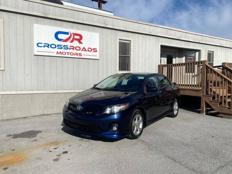 2012 Toyota Corolla for sale at CROSSROADS MOTORS in Knoxville TN