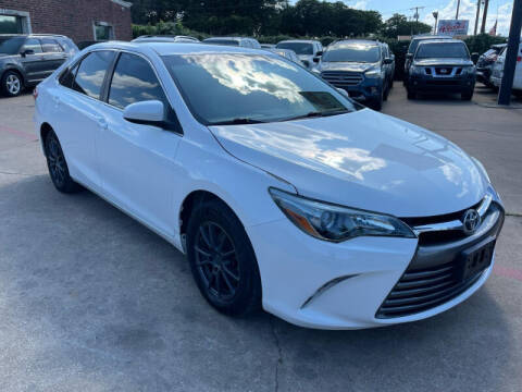 2015 Toyota Camry for sale at Tex-Mex Auto Sales LLC in Lewisville TX
