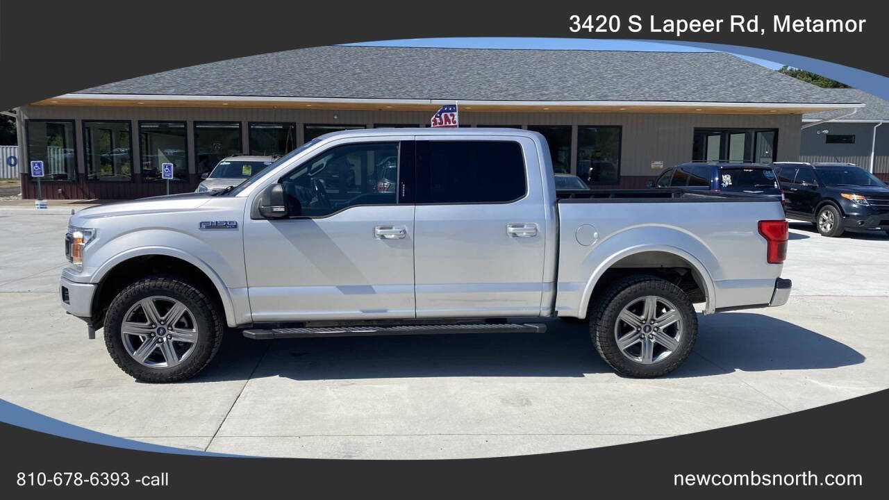 2019 Ford F-150 for sale at Newcombs North Certified Auto Sales in Metamora, MI