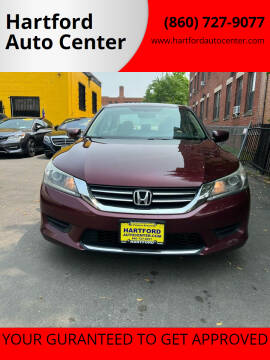 2013 Honda Accord for sale at Hartford Auto Center in Hartford CT