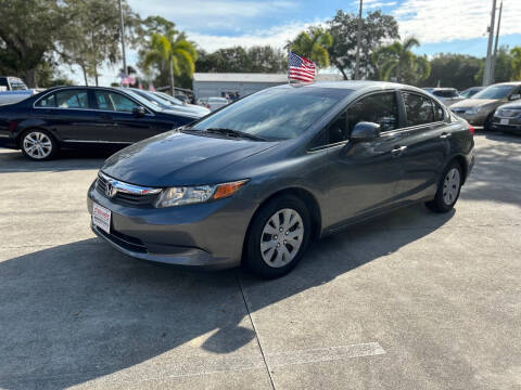 2012 Honda Civic for sale at STEPANEK'S AUTO SALES & SERVICE INC. in Vero Beach FL