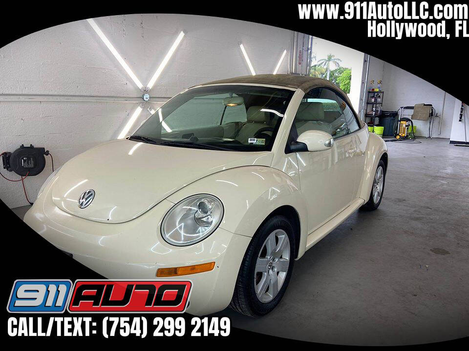 2007 Volkswagen New Beetle Convertible for sale at 911 Auto, LLC. in Hollywood, FL