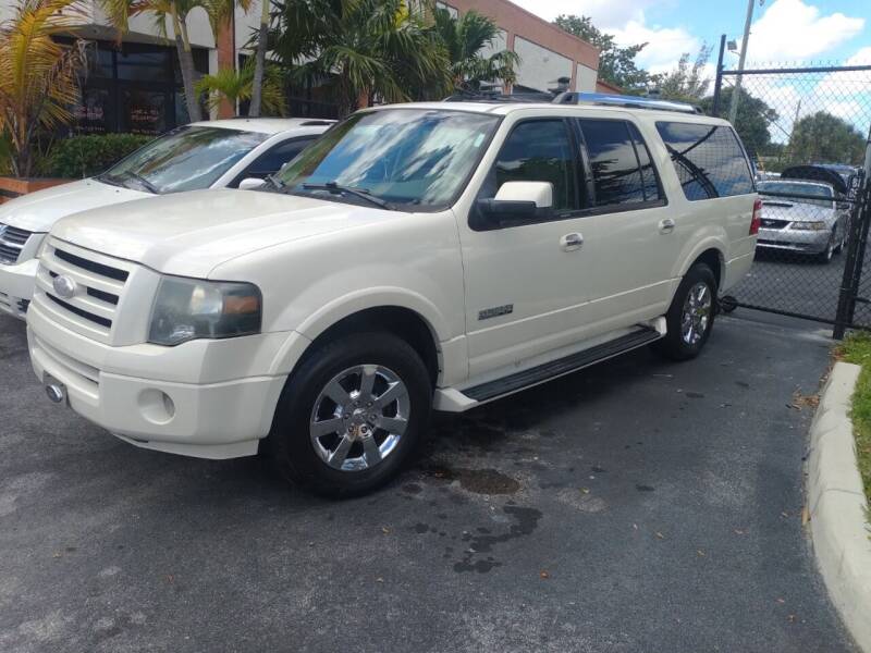 2007 Ford Expedition EL for sale at LAND & SEA BROKERS INC in Pompano Beach FL