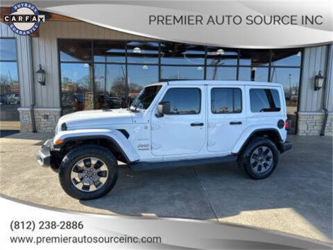 2020 Jeep Wrangler Unlimited for sale at Premier Auto Source INC in Terre Haute IN