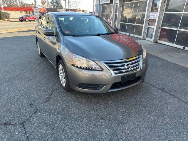 2015 Nissan Sentra for sale at Cumberland Hill Auto Sales And Service in Cumberland, RI