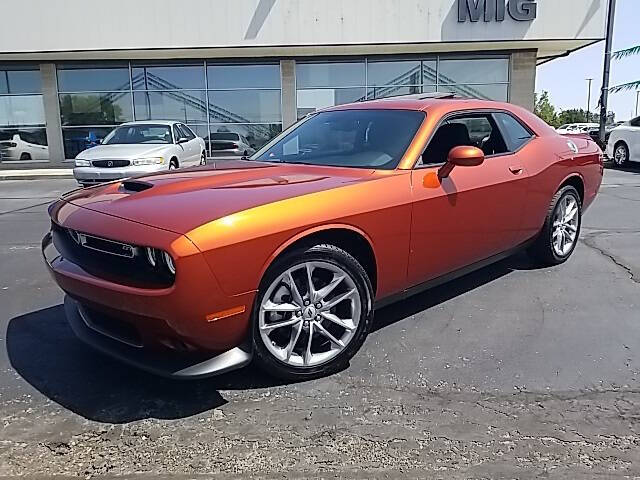 Used 2023 Dodge Challenger GT with VIN 2C3CDZKG5PH566505 for sale in Bellefontaine, OH