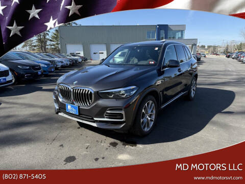 2022 BMW X5 for sale at MD Motors LLC in Williston VT
