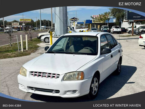 2002 Hyundai Accent for sale at EZ Motorz LLC in Haines City FL