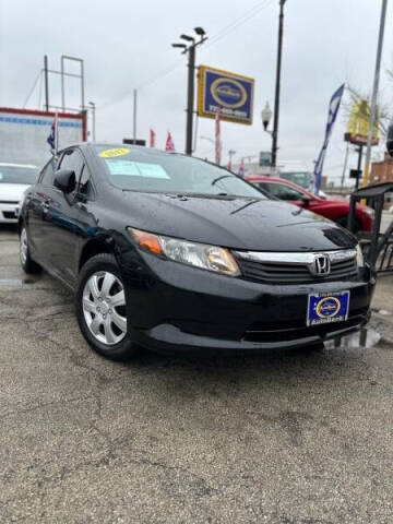 2012 Honda Civic for sale at AutoBank in Chicago IL