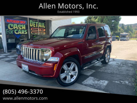 2012 Jeep Liberty for sale at Allen Motors, Inc. in Thousand Oaks CA