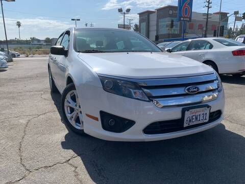 2012 Ford Fusion for sale at Galaxy of Cars in North Hills CA