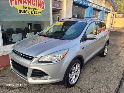 2015 Ford Escape for sale at AutoMotion Sales in Franklin OH