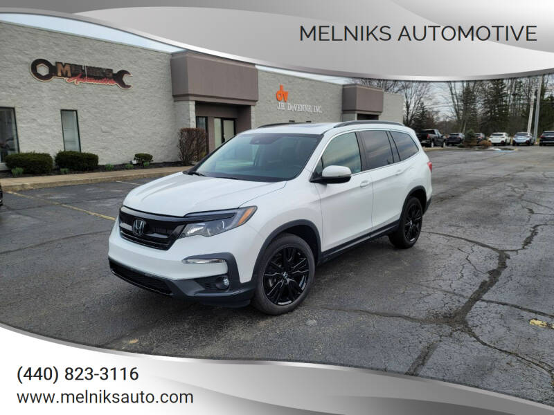 2021 Honda Pilot for sale at Melniks Automotive in Berea OH