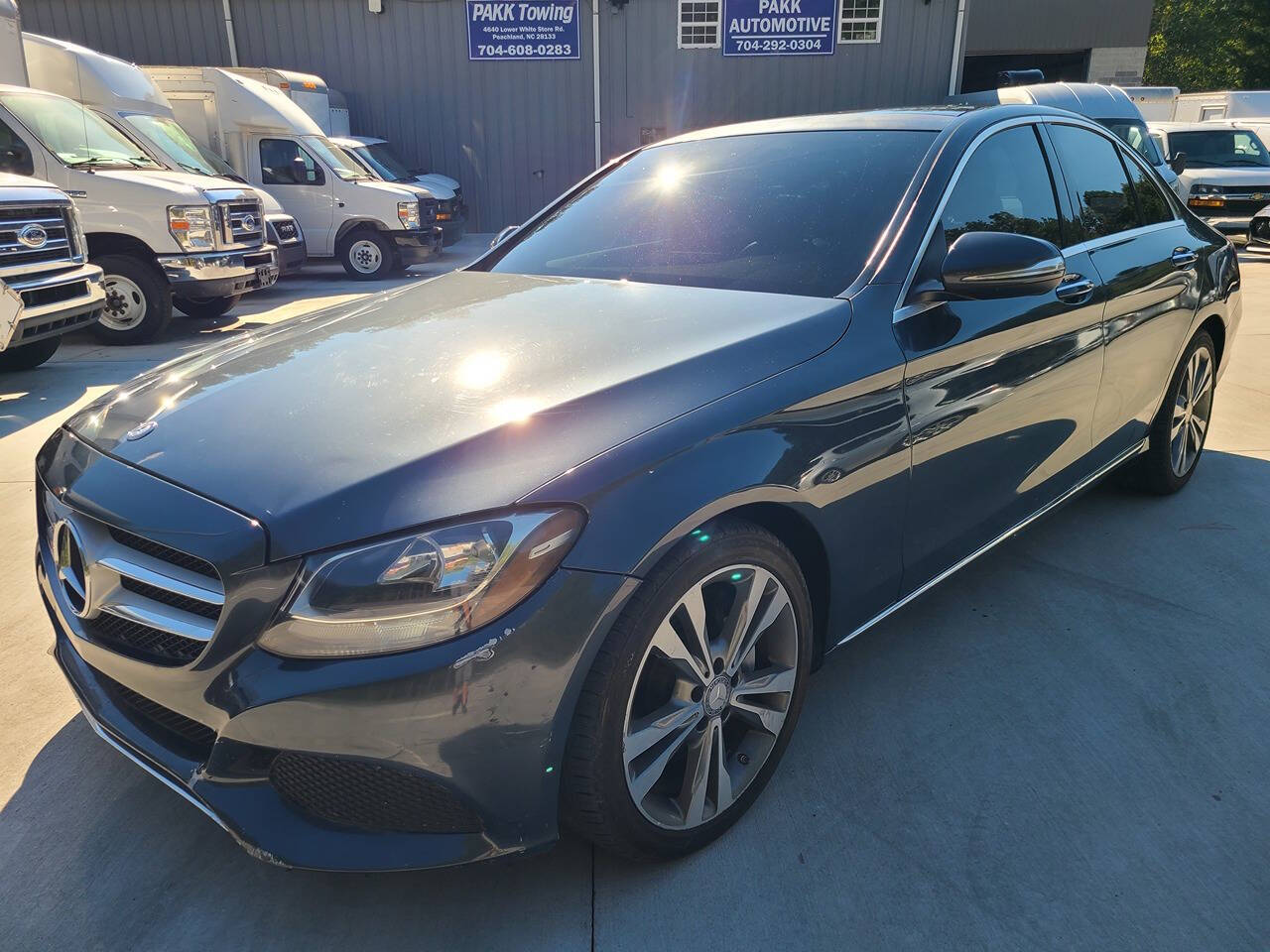 2015 Mercedes-Benz C-Class for sale at PAKK AUTOMOTIVE in Peachland, NC