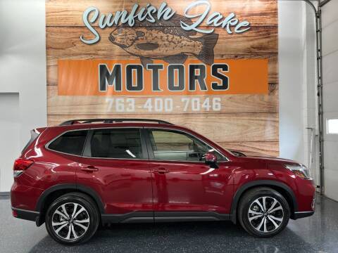 2021 Subaru Forester for sale at Sunfish Lake Motors in Ramsey MN