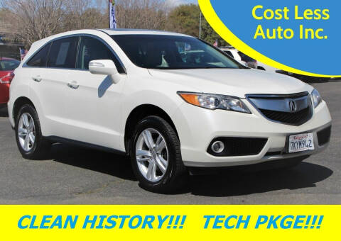 2015 Acura RDX for sale at Cost Less Auto Inc. in Rocklin CA