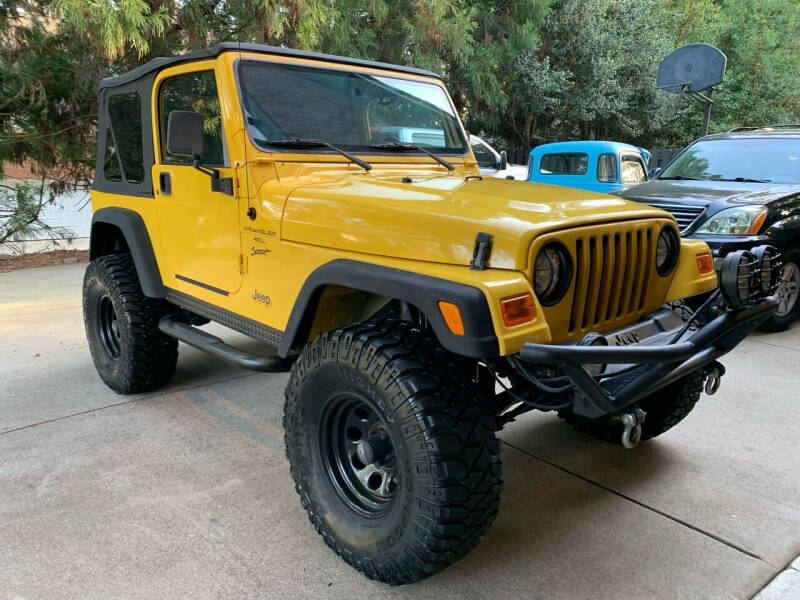 2001 Jeep Wrangler for sale at Wrangler Motors in Spartanburg SC