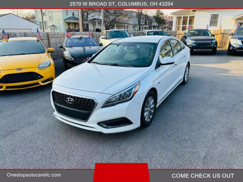 2017 Hyundai Sonata Hybrid for sale at One Stop Auto Care LLC in Columbus OH
