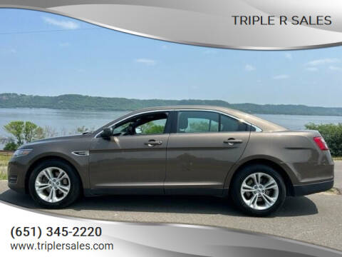 2015 Ford Taurus for sale at Triple R Sales in Lake City MN