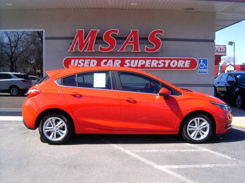 2018 Chevrolet Cruze for sale at MSAS AUTO SALES in Grand Island NE