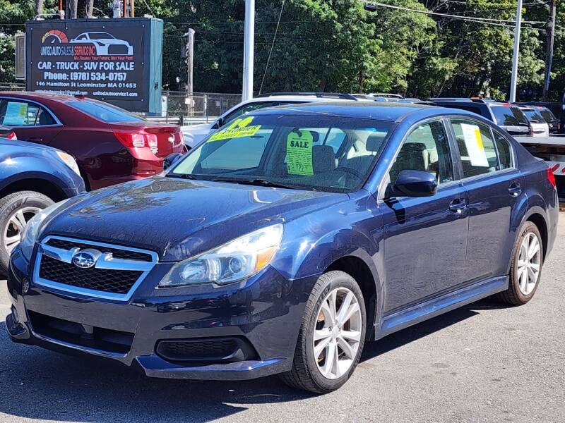 2014 Subaru Legacy for sale at United Auto Sales & Service Inc in Leominster MA