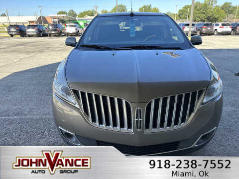 2012 Lincoln MKX for sale at Vance Fleet Services in Guthrie OK