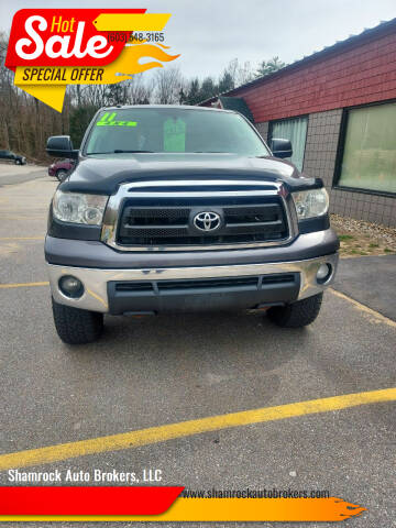 2011 Toyota Tundra for sale at Shamrock Auto Brokers, LLC in Belmont NH