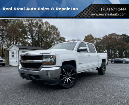 2017 Chevrolet Silverado 1500 for sale at Real Steal Auto Sales & Repair Inc in Gastonia NC