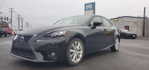 2015 Lexus IS 250 for sale at Zion Autos LLC in Pasco WA