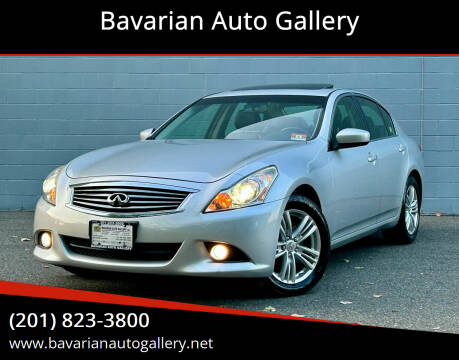 2013 Infiniti G37 Sedan for sale at Bavarian Auto Gallery in Bayonne NJ