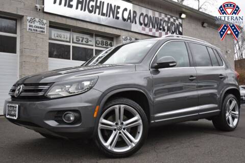 2015 Volkswagen Tiguan for sale at The Highline Car Connection in Waterbury CT