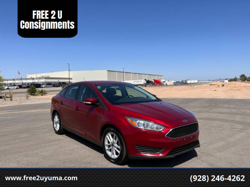 2015 Ford Focus for sale at FREE 2 U Consignments in Yuma AZ