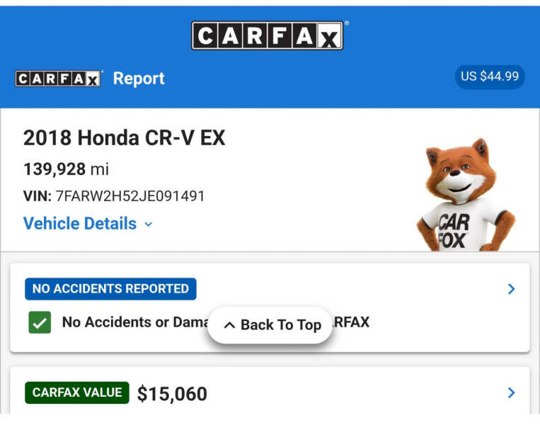 2018 Honda CR-V EX