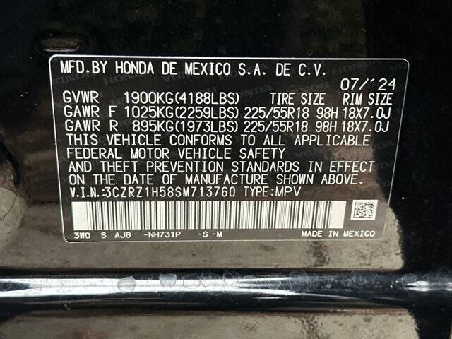 2025 Honda HR-V Sport