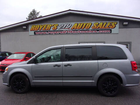 2015 Dodge Grand Caravan for sale at ROYERS 219 AUTO SALES in Dubois PA
