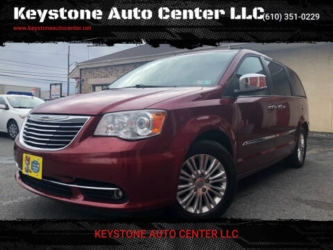 2013 Chrysler Town and Country for sale at Keystone Auto Center LLC in Allentown PA