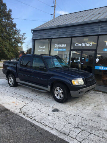 2003 Ford Explorer Sport Trac for sale at Georgia Certified Motors in Stockbridge GA