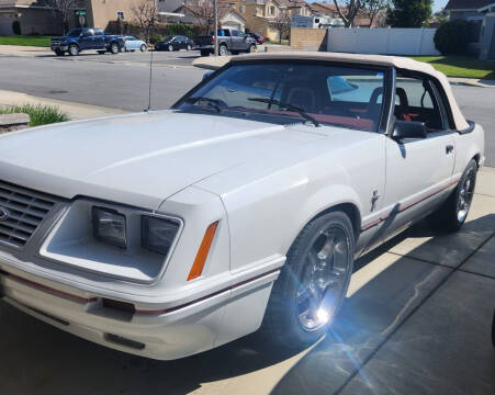 1984 Ford Mustang for sale at HIGH-LINE MOTOR SPORTS in Brea CA