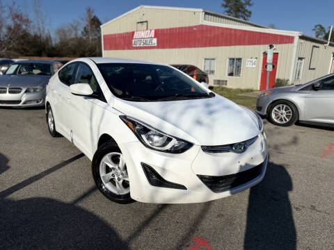2015 Hyundai Elantra for sale at Kinda Auto Sales Inc in Clayton NC