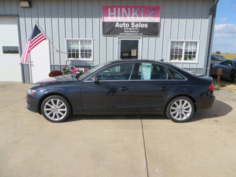 2013 Audi A4 for sale at Hinkle Auto Sales in Mount Pleasant IA