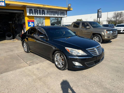 2013 Hyundai Genesis for sale at Aria Affordable Cars LLC in Arlington TX