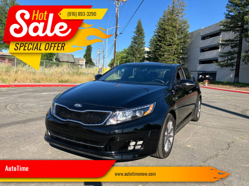 2015 Kia Optima for sale at AutoTime in Sacramento CA