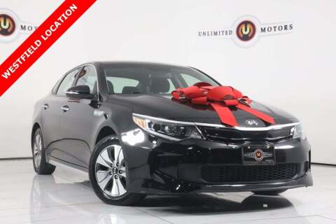 2018 Kia Optima Hybrid for sale at INDY'S UNLIMITED MOTORS - UNLIMITED MOTORS in Westfield IN