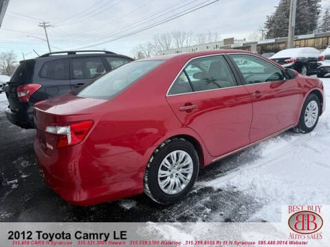 2012 Toyota Camry SE