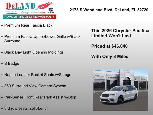 2026 Chrysler Pacifica Limited