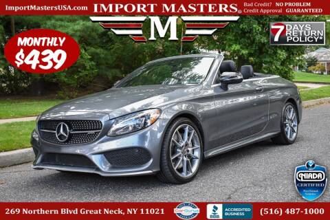 2017 Mercedes-Benz C-Class for sale at Import Masters in Great Neck NY