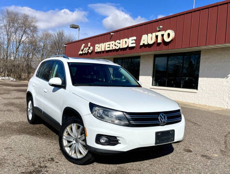 2015 Volkswagen Tiguan for sale at Lee's Riverside Auto in Elk River MN