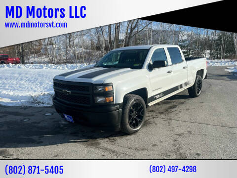 2014 Chevrolet Silverado 1500 for sale at MD Motors LLC in Williston VT